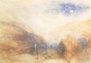 J.M.W. Turner The Lauerzersee with on Mythens china oil painting reproduction
